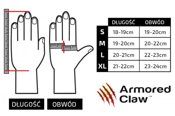 (ACL) Taktické rukavice Armored Claw Shield Cut - černé