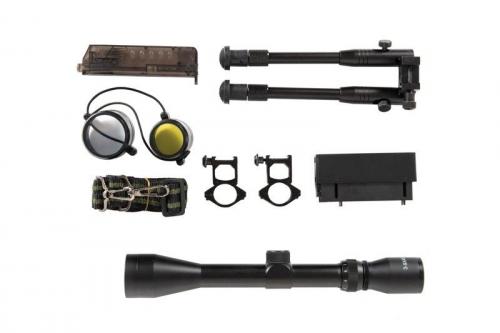 [WELL] MB16D Sniper set (Zbraň + Bipod + Puškohled)