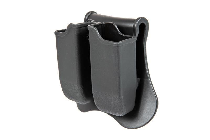 (AMX) Polymerové opaskové  pouzdro na dva zásobníky Glock