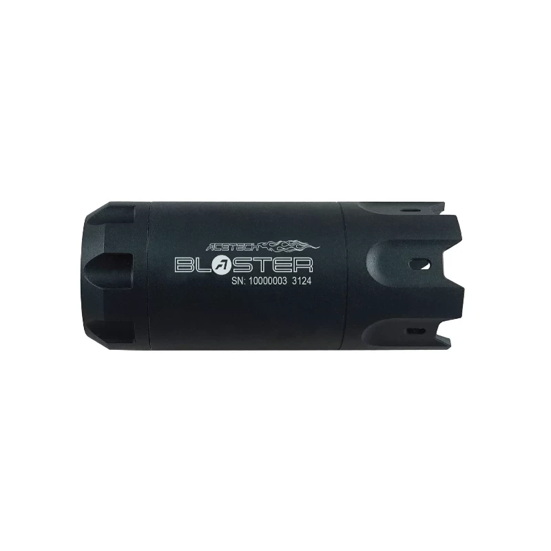 AceTech nasvětlovací tlumič BLASTER s imitací výšlehu - Černá