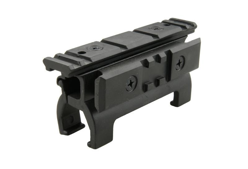 (WEL) Vysoká montáž pro MP5 s přídavnou RIS lištou
