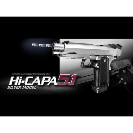 Hi-Capa 5.1 stříbrná (na AAA baterie)