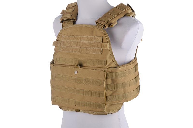 [GFT] Nosič plátů MOLLE/tactical vest - tan