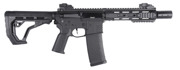 Delta Armory airsoft zbraň M4 AR15 M-LOK SilentOps 8" Charlie EAGLE Černá 1