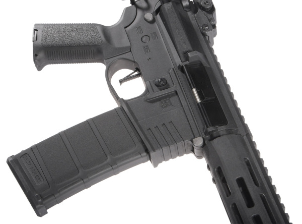 Delta Armory airsoft zbraň M4 AR15 M-LOK SilentOps 8" Charlie EAGLE Černá 4