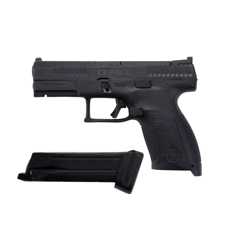 ASG CZ P-10C CO2 Blowback, kovový závěr - Černá 2