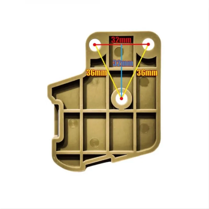 CTM Opaskové plastové pouzdro / holster pro AAP01 - Černé