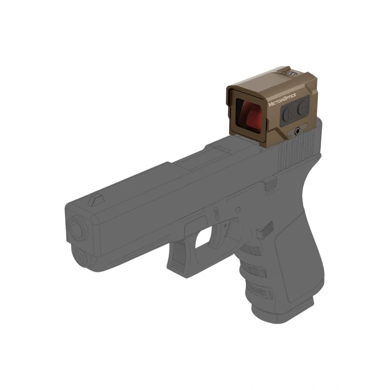 Kolimátor FRENZY Plus (uzavřený reflexní mířidlo) - bronzový (FDE) 9