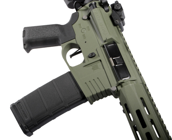 Delta Armory airsoftová zbraň M4 AR15 M-LOK SilentOps 8" Charlie EAGLE Oliva 3