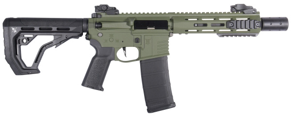 Delta Armory airsoftová zbraň M4 AR15 M-LOK SilentOps 8" Charlie EAGLE Oliva 2