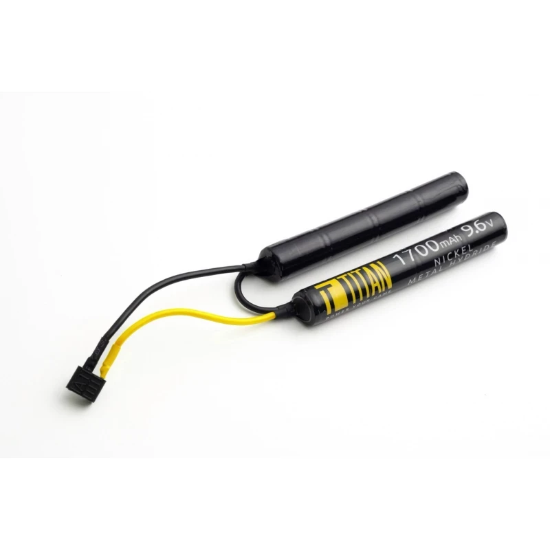 NiMH baterie TITAN 9.6V 1700mAh, T-Dean - Nunchuk (dvojdílná) 2