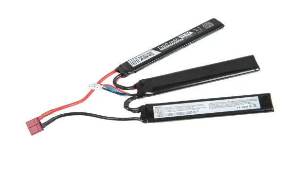 Baterie LiPo 11,1V 1300mAh 15/30C - konfigurace motýlek - T-Connect (Deans)