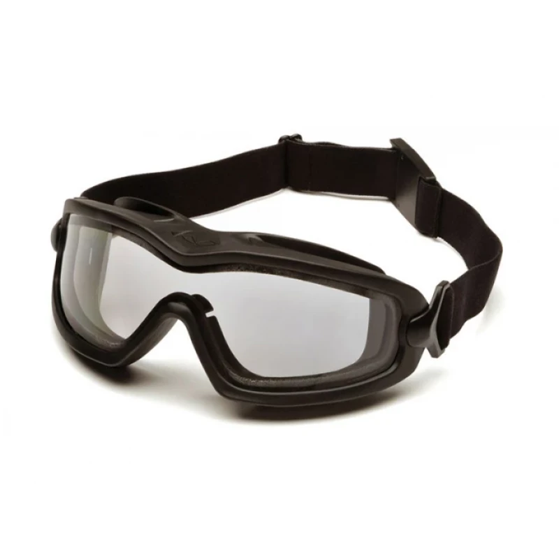 PYRAMEX ochranné brýle V2G Plus Anti-Fog - Černá / čirá