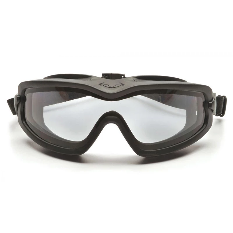 PYRAMEX ochranné brýle V2G Plus Anti-Fog - Černá / čirá 1