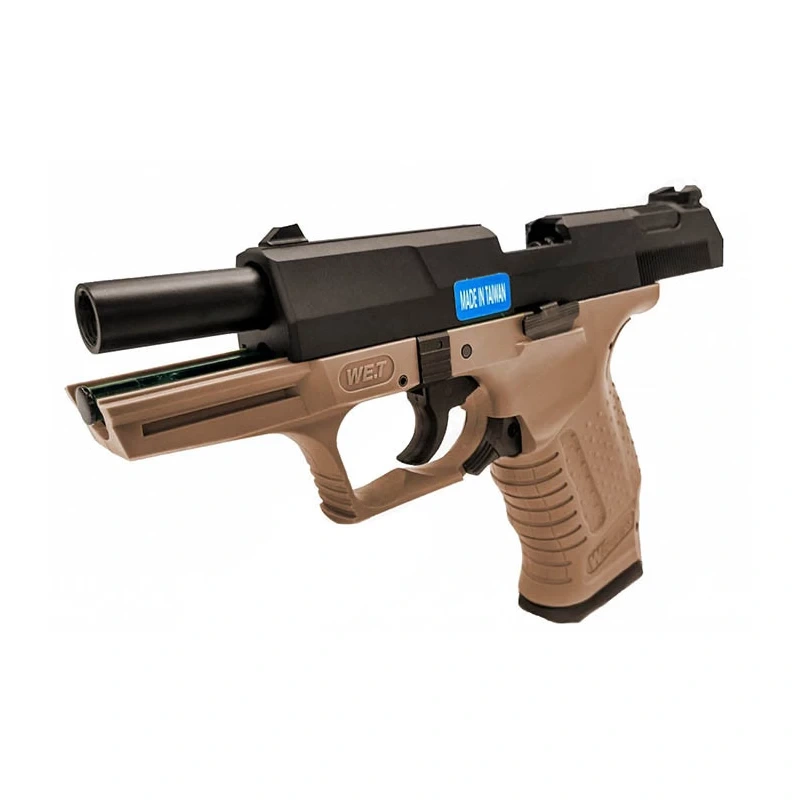 WE GBB plynová pistole Model 99C God of War - Černá/písková 1