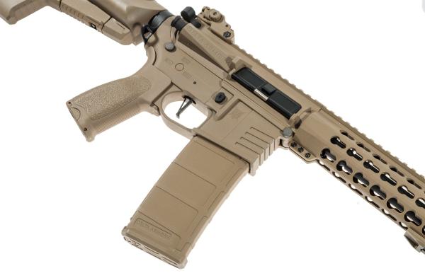 Delta Armory M4 AR15 KeyMod 10" PREDATOR Charlie Full Tan