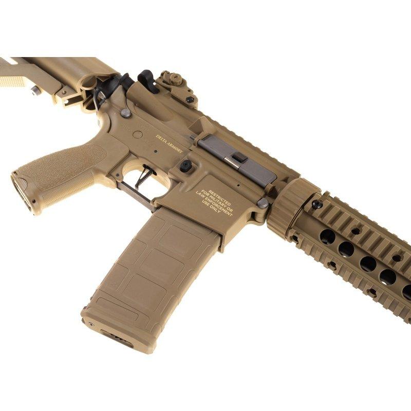 Delta Armory M4 AR15 SilentOps 9" Charlie Full Tan