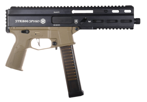 Delta Armory GP STRIBOG SP10A3 Alpha Upgrade - Černá / písková 7