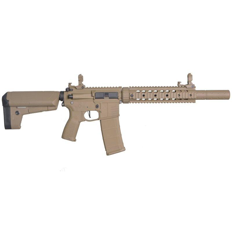 Delta Armory M4 AR15 SilentOps 9" Charlie Full Tan