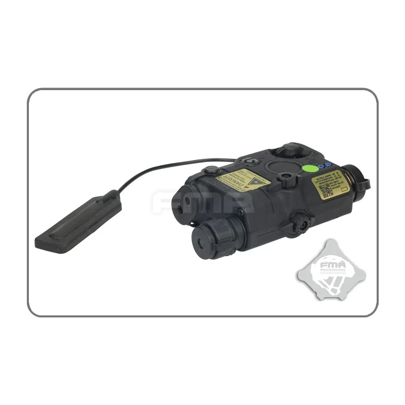FMA AN/PEQ15 LA-5 IR upgrade verze (LED svítilna, IR přísvit, zelený laser) - Černá 1