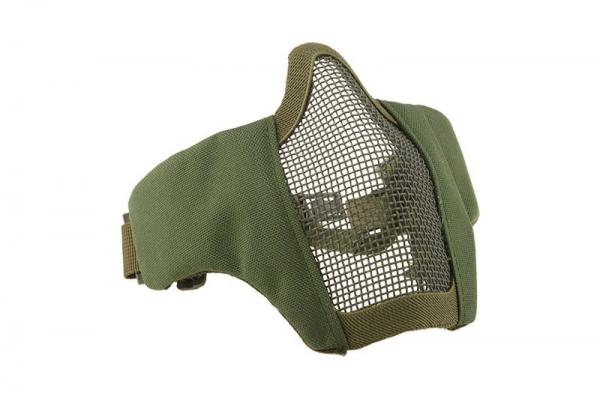 (UTT) Maska Stalker Evo s držákem na helmy FAST – Olive Drab
