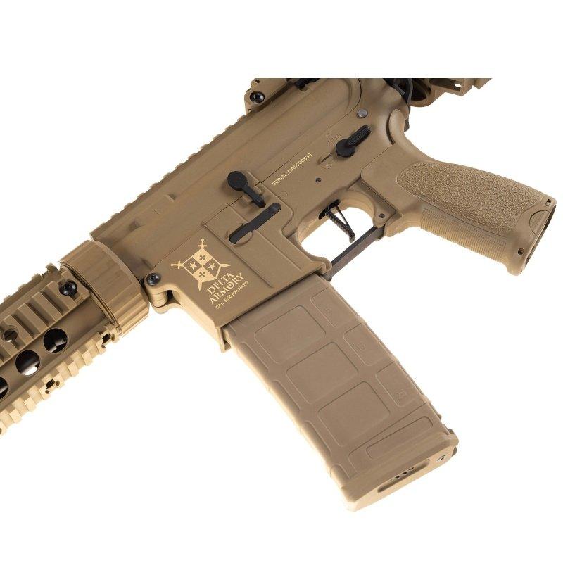 Delta Armory M4 AR15 SilentOps 9" Charlie Full Tan