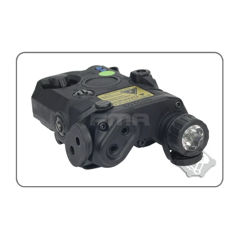 FMA AN/PEQ15 LA-5 IR upgrade verze (LED svítilna, IR přísvit, zelený laser) - Černá 3