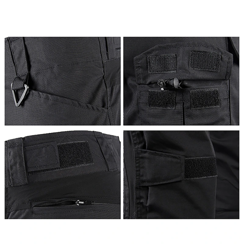 SIXMM Gen3 Kalhoty+Taktické triko Černé vel. XL 2