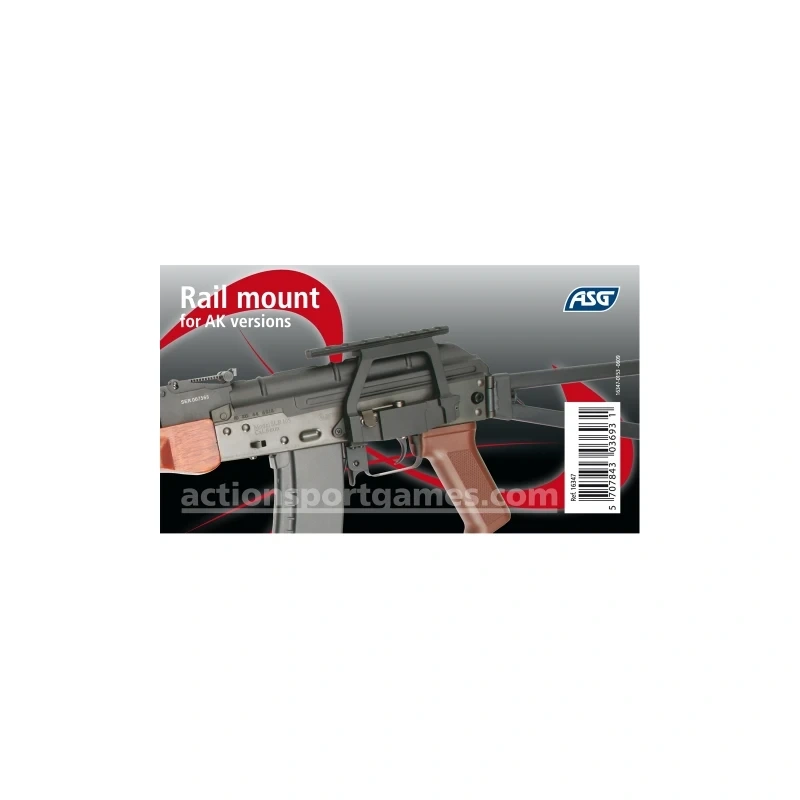 STRIKE rychlo-upínací boční RIS montáž pro AK / SVD - Černá 1