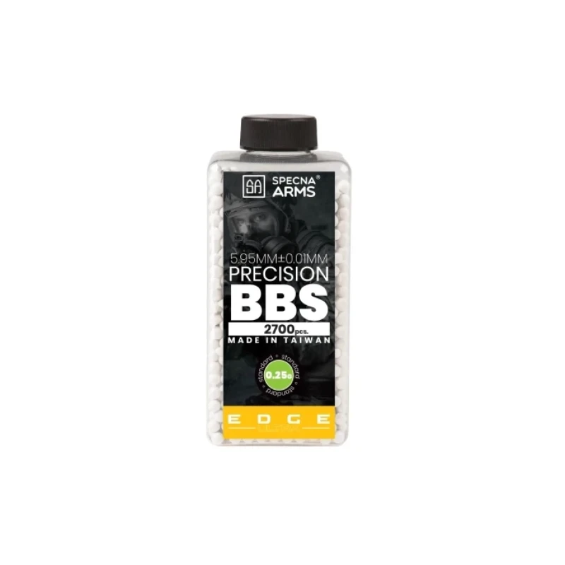 SA kuličky EDGE ULTRA™ 0,25g, 2700 BBs (lahev) - Bílá