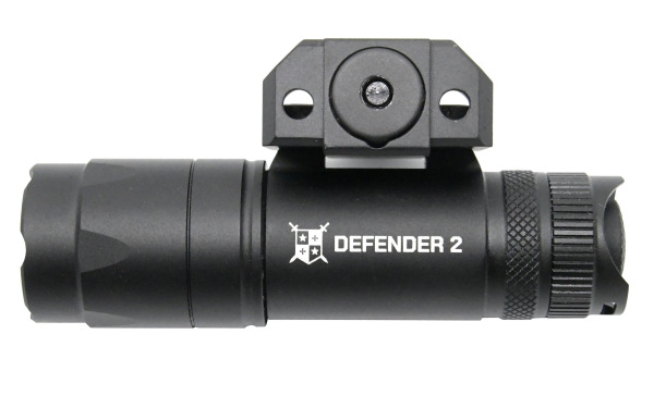 Taktická svítilna Defender 2 Stribog Delta Armory černá