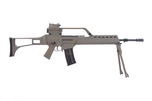 [Specna Arms] G36 SA-G13 EBB - tan s kolimátorem, optikou a dvojnožkou